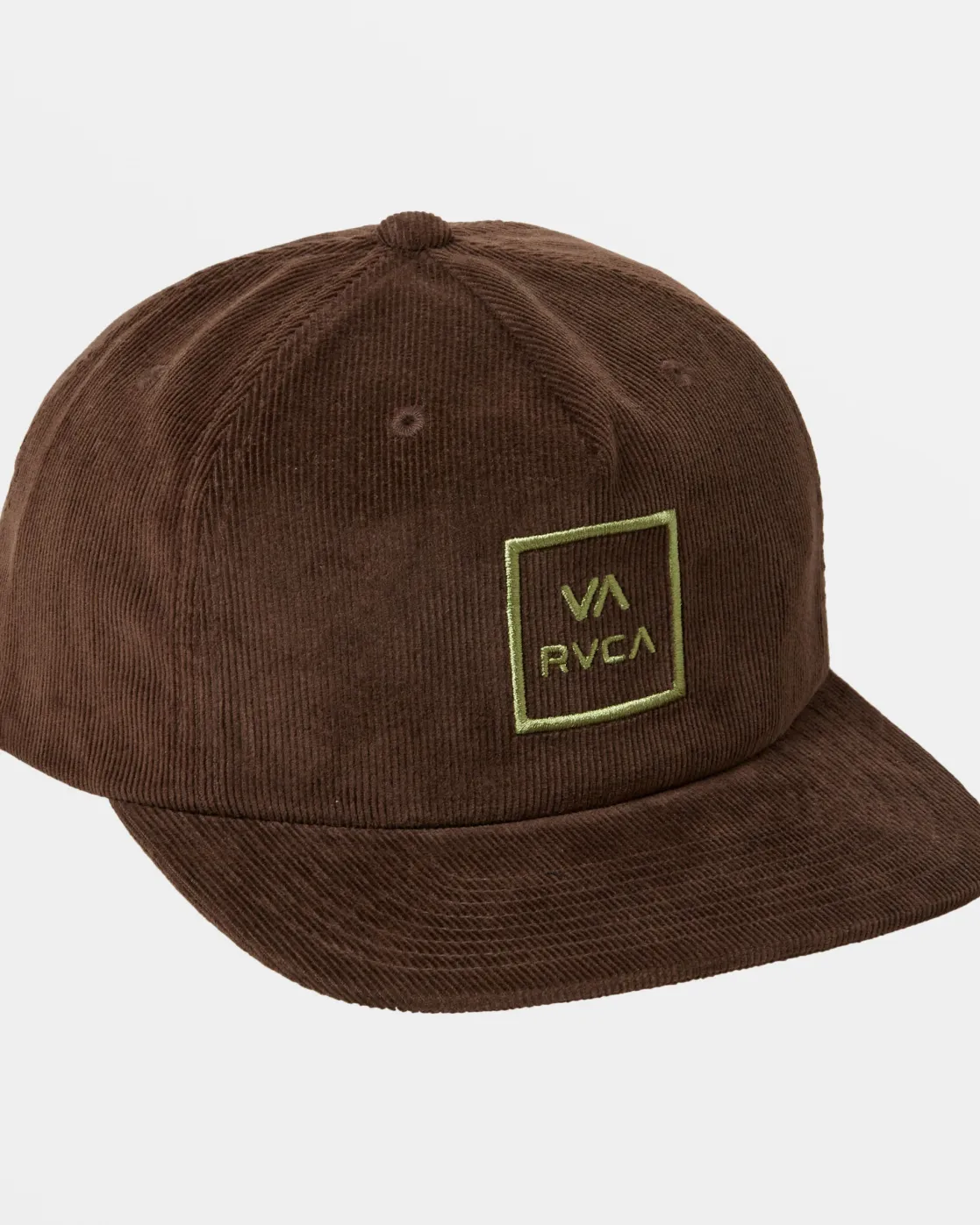 RVCA FREEMAN SNAPBACK HAT Chocolate New