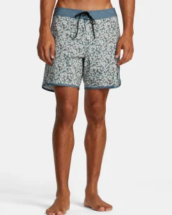 RVCA FREEPORT 16" BOARDSHORTS Blue Fusion Discount