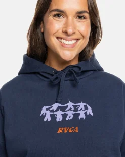 RVCA GABRIELLE HOODIE Navy Online