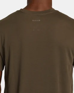 RVCA GLOBAL DIGI SPORT TECH TEE Chocolate Online