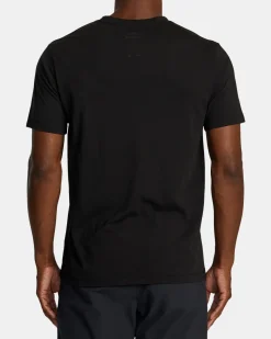 RVCA GLOBAL DIGI SPORT TECH TEE Black New