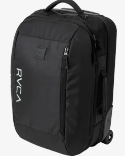 RVCA GLOBAL SMALL ROLLER BAG TRAVEL ROLLER RVCA Black Best