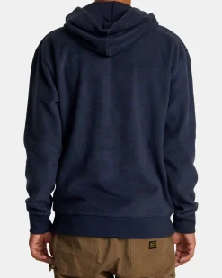 RVCA GRIFFIN HOODIE Moody Blue Outlet