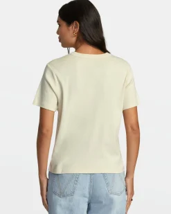 RVCA HAMILTON DAILY TEE Latte New