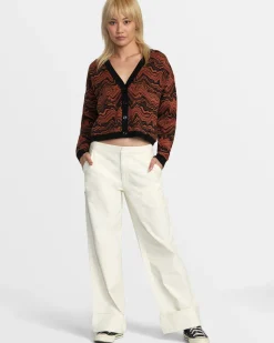 RVCA HAPPY HOUR CARDIGAN Black Sale