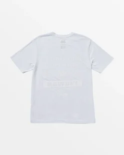 RVCA HAWAII ALL BRAND SPORT TECH TEE White Sale