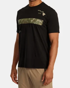 RVCA HAWAII BAR TREE TEE Black Outlet