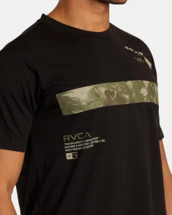 RVCA HAWAII BAR TREE TEE Black Outlet