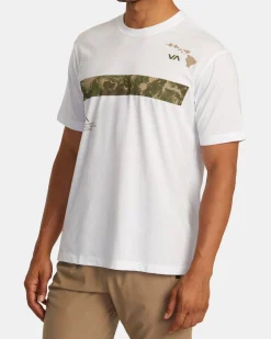 RVCA HAWAII BAR TREE TEE White Online