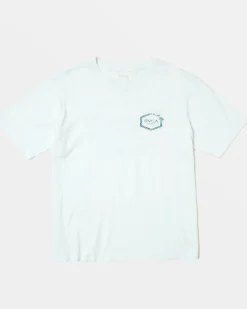 RVCA HAWAII HEX TEE White New