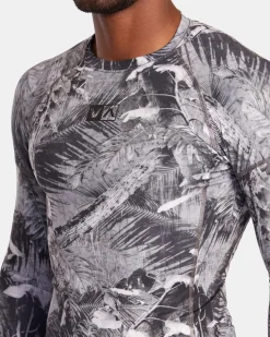 RVCA HAWAII SPORT LONG SLEEVE SURF TEE Va Real Camo Discount