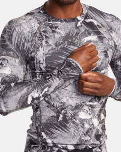 RVCA HAWAII SPORT LONG SLEEVE SURF TEE Va Real Camo Discount