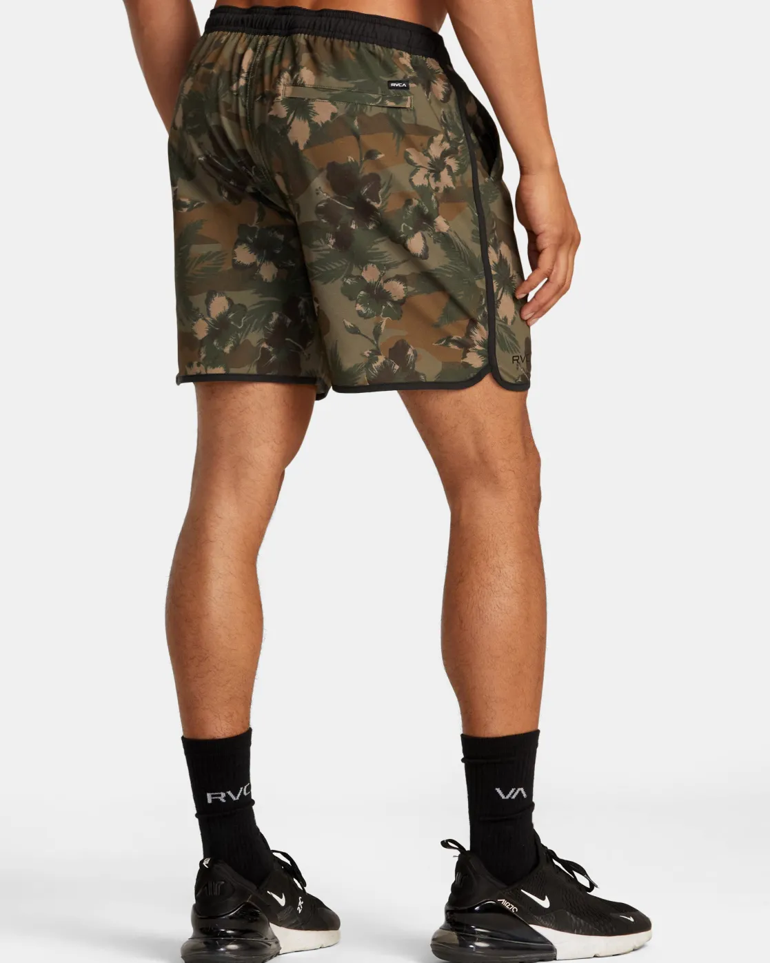 RVCA HAWAII YOGGER HYBRID TECHNICAL TRAINING SHORTS Floral Camo Discount