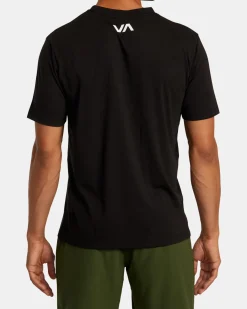 RVCA ICON TEE Black Hot