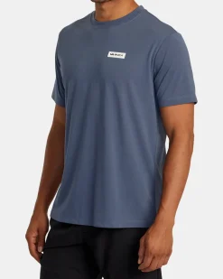 RVCA ICON TEE Vintage Indigo Sale