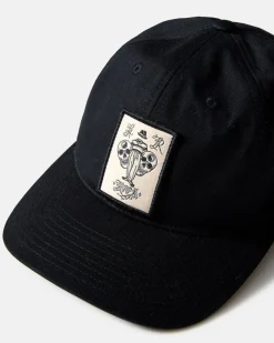 RVCA INVISIBLE MAN CLIPBACK CAP Black Best