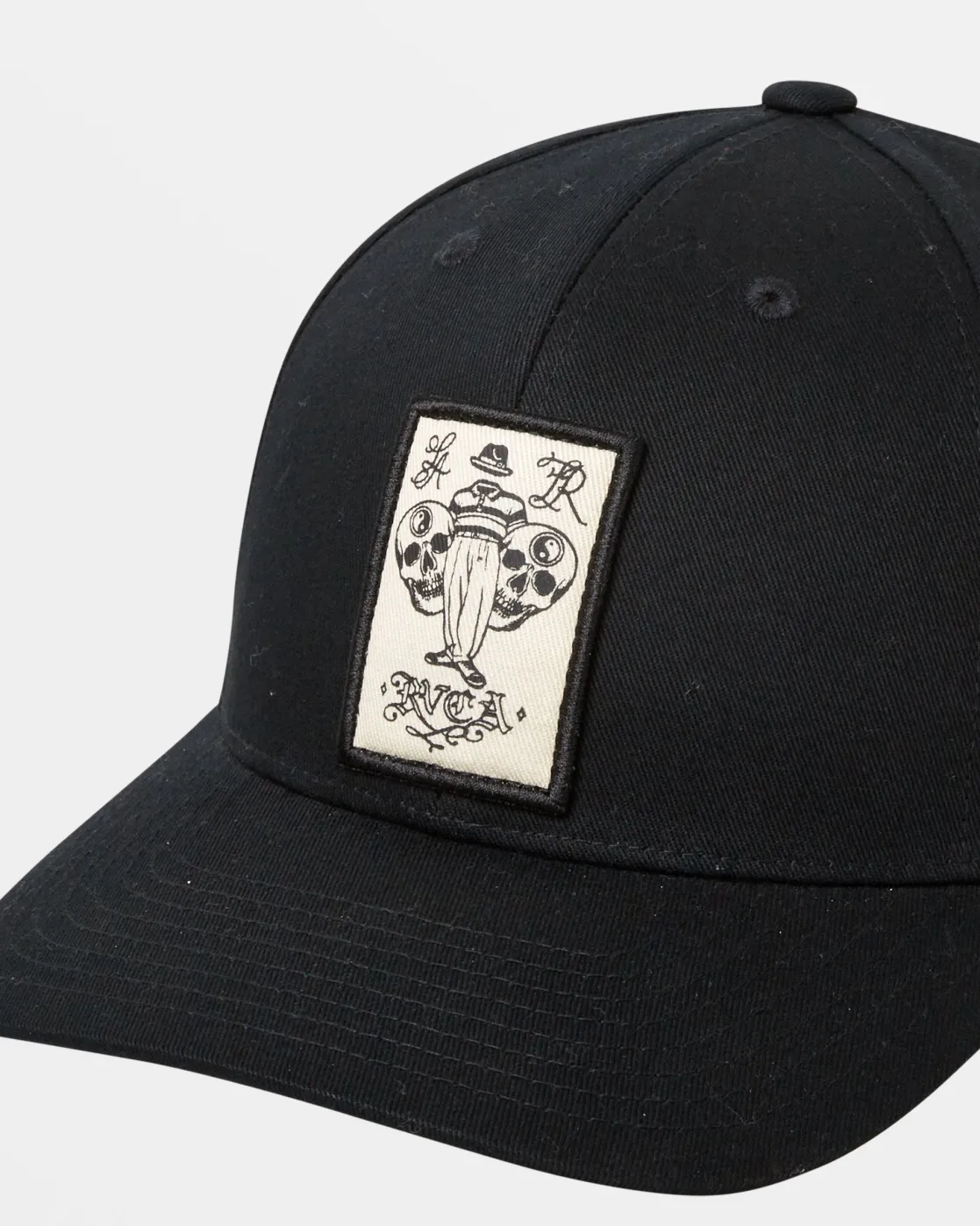 RVCA INVISIBLE MAN CLIPBACK CAP Black Best