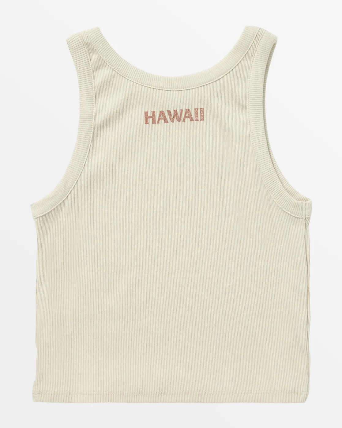 RVCA ISLAND LEI CROPPED TANK TOP Latte Online