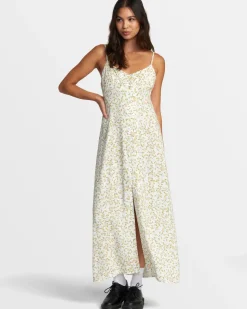 RVCA JAMES MAXI DRESS Cloud Online