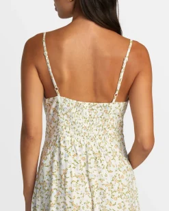 RVCA JAMES MAXI DRESS Cloud Online