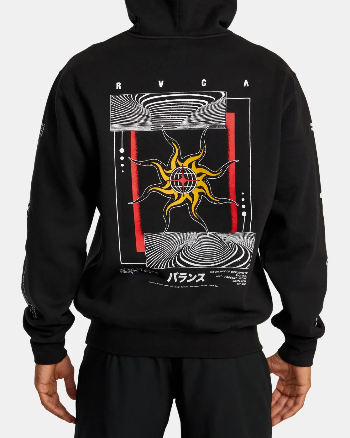 RVCA KELSEY NIZIOLEK SUN HOODIE Black Hot