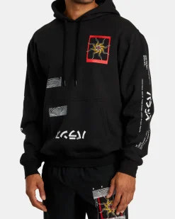 RVCA KELSEY NIZIOLEK SUN HOODIE Black Hot