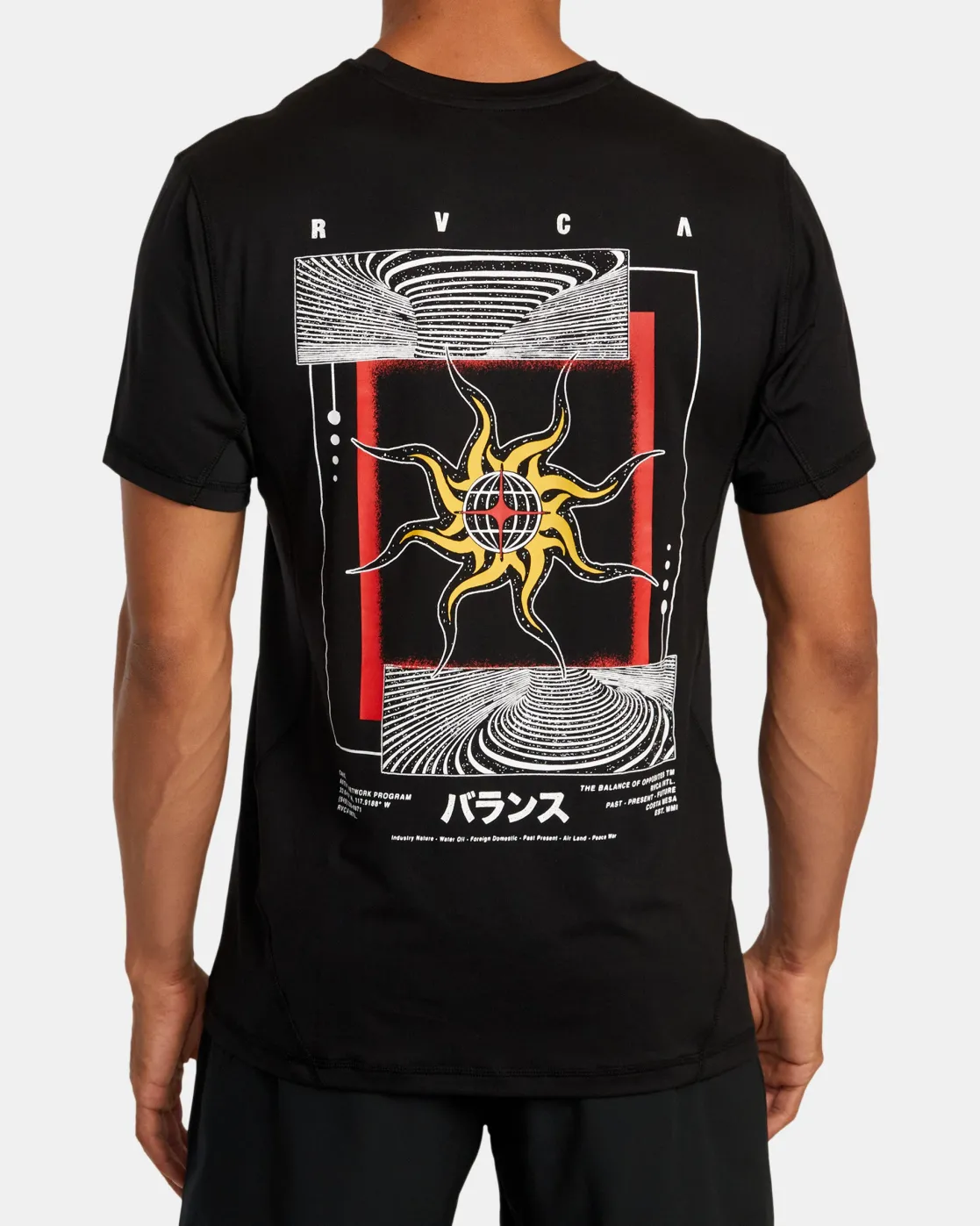 RVCA KELSEY NIZIOLEK SPORT VENT TEE Black Sale