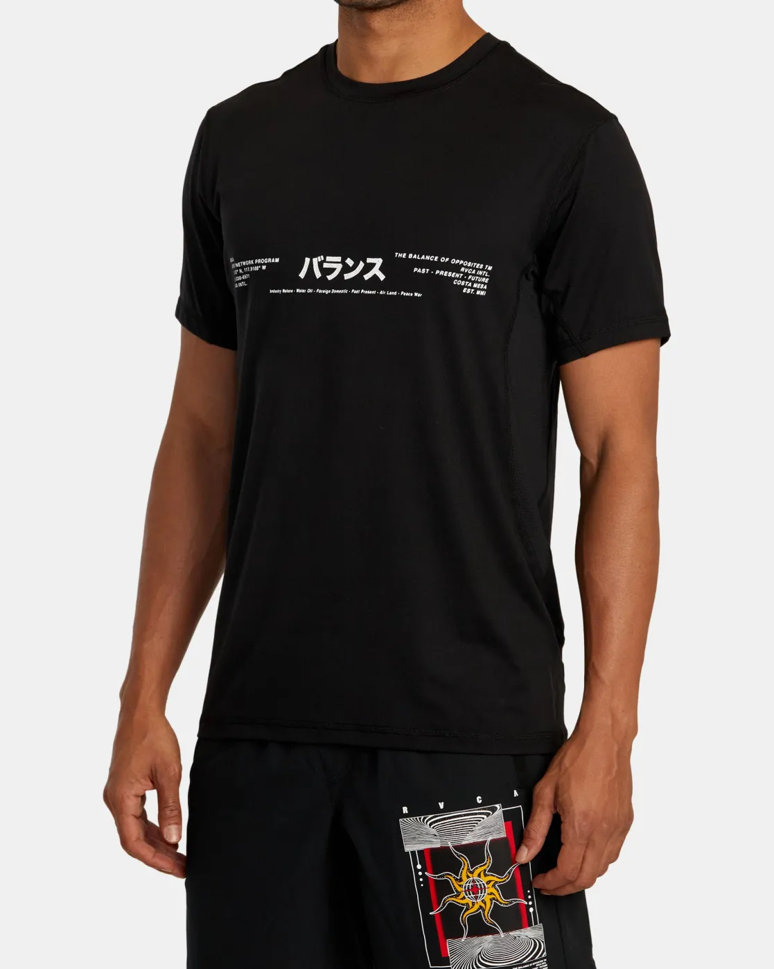 RVCA KELSEY NIZIOLEK SPORT VENT TEE Black Sale