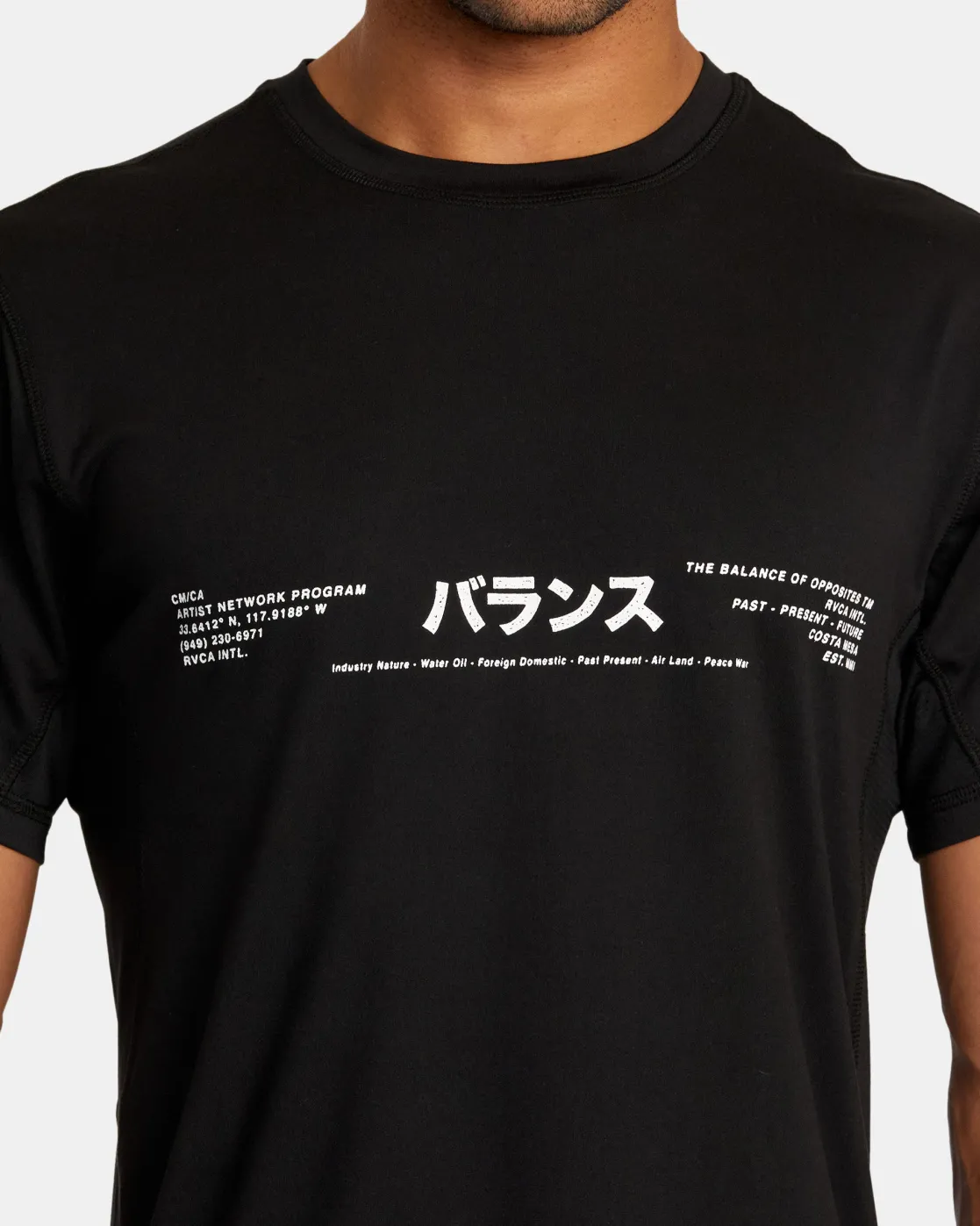 RVCA KELSEY NIZIOLEK SPORT VENT TEE Black Sale