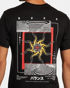 RVCA KELSEY NIZIOLEK SPORT VENT TEE Black Sale