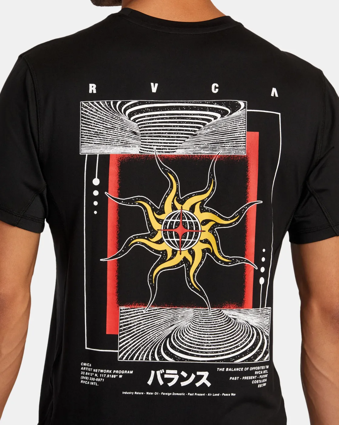 RVCA KELSEY NIZIOLEK SPORT VENT TEE Black Sale