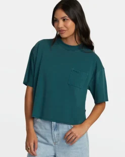 RVCA KINNEY TEE Ponderosa Pine Hot