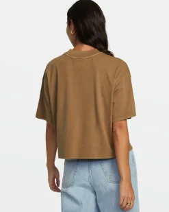 RVCA KINNEY TEE Ermine Hot