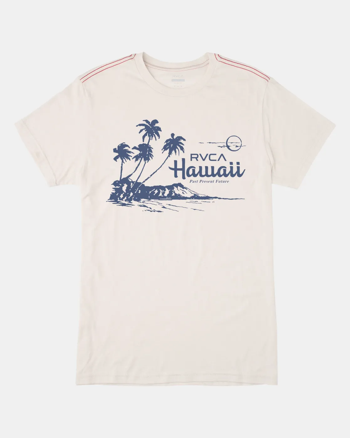 RVCA LUAU VISTA TEE Antique White