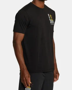 RVCA LUKE P BOXING TROPHY SPORT TECH TEE Black Online