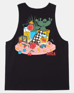 RVCA LUKE P TANK TOP Black Online