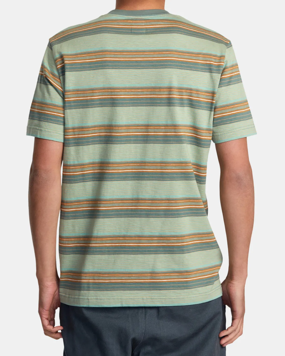 RVCA MAGNOLIA CREW SHORT SLEEVE KNIT Jade Sale
