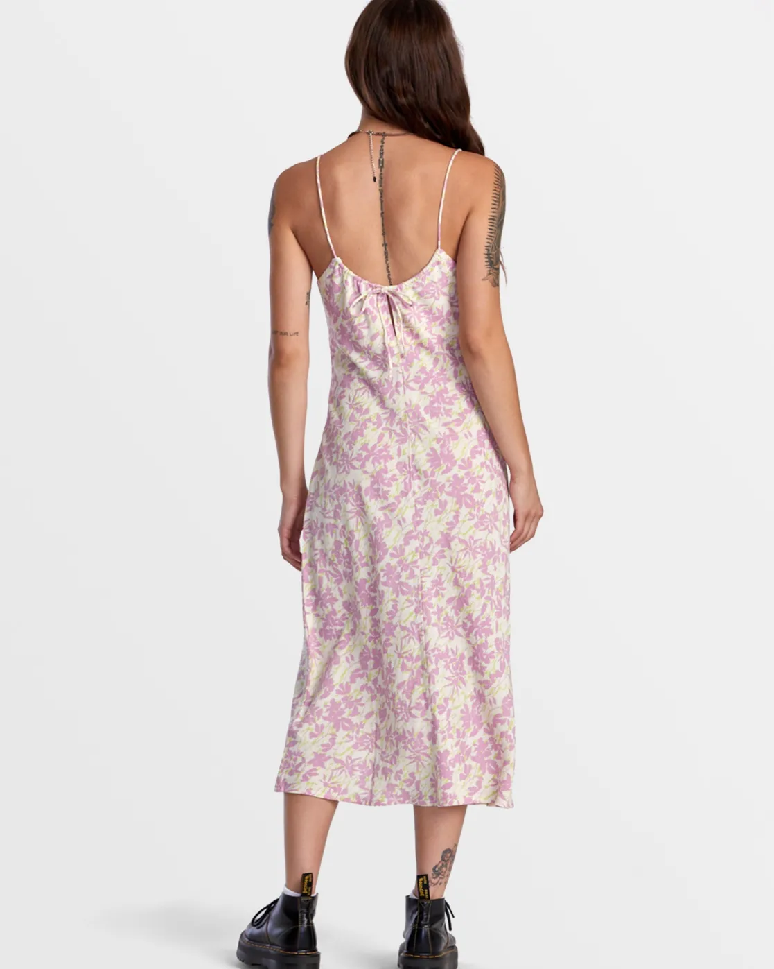 RVCA MAIDEN MIDI DRESS Latte Online