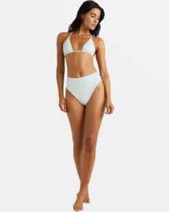 RVCA MAISEY SLIDE TRI BIKINI TOP Sky High Online