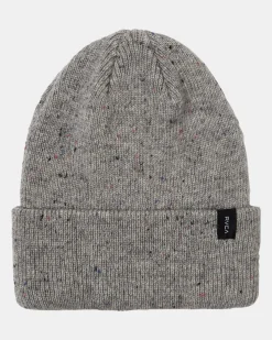 RVCA MAPLE CUFF BEANIE Heather Grey Outlet