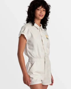 RVCA MAYA ROMPER Latte Best