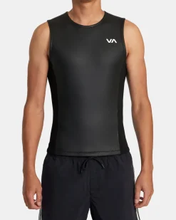 RVCA 2MM BALANCE SMOOTHIE WETSUIT VEST Black Discount