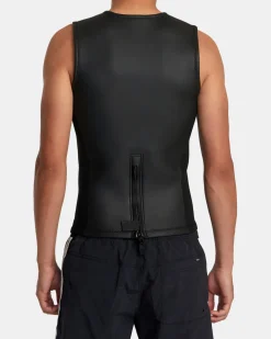 RVCA 2MM BALANCE SMOOTHIE WETSUIT VEST Black Discount