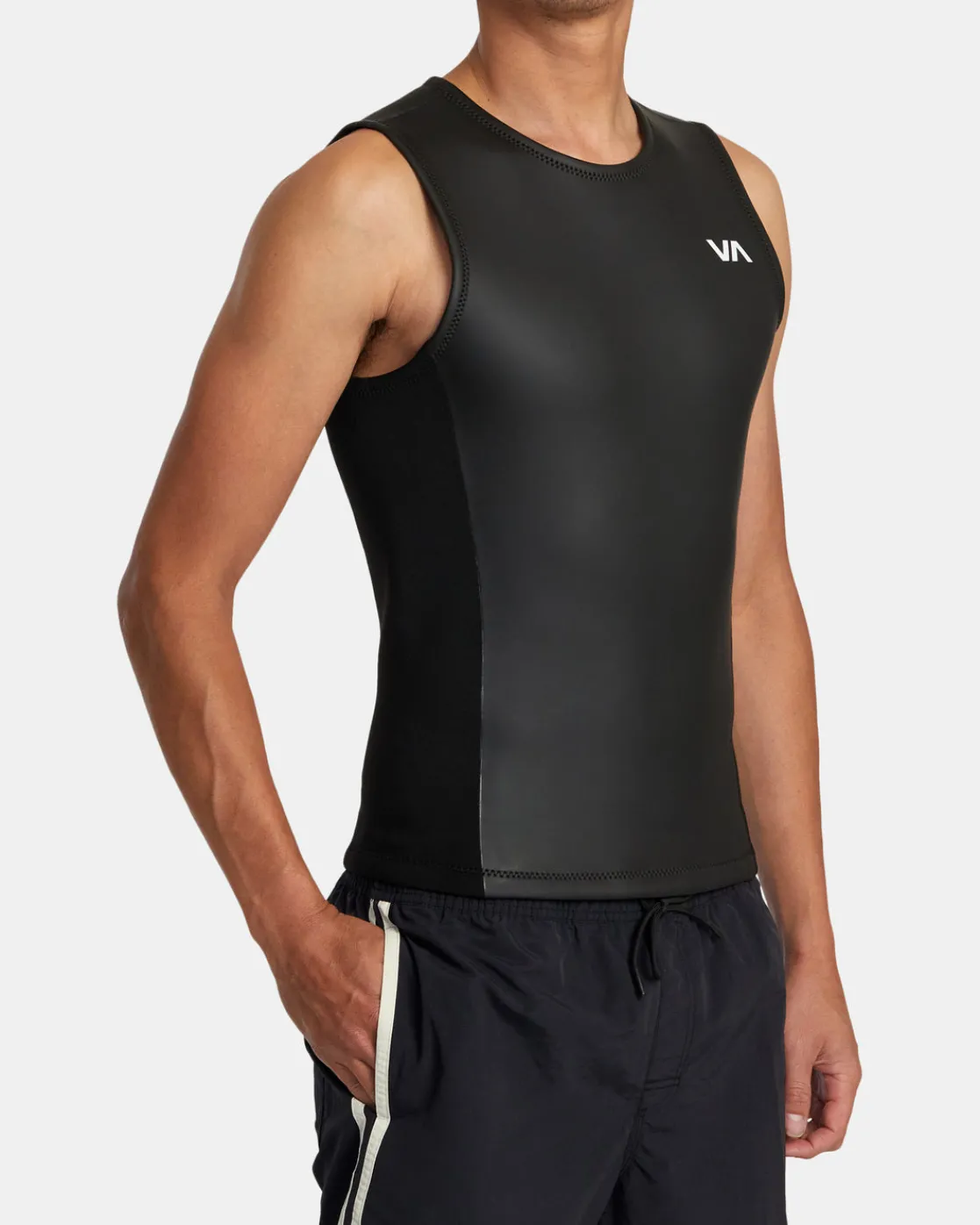 RVCA 2MM BALANCE SMOOTHIE WETSUIT VEST Black Discount