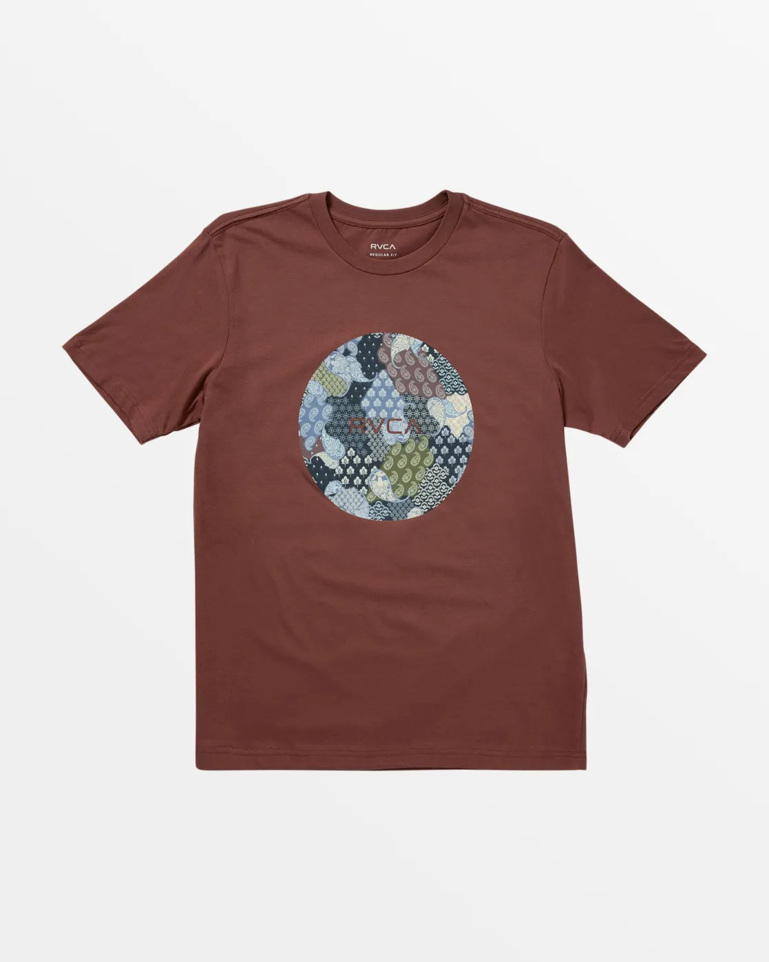 RVCA MOTORS TEE Red Earth New