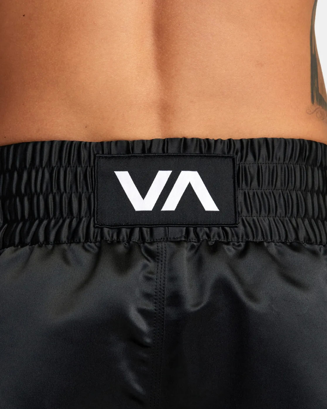RVCA MUAY THAI MOD 15" BOXING SHORTS Black Sale