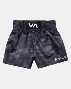 RVCA MUAY THAI MOD 15" BOXING SHORTS Camo Outlet