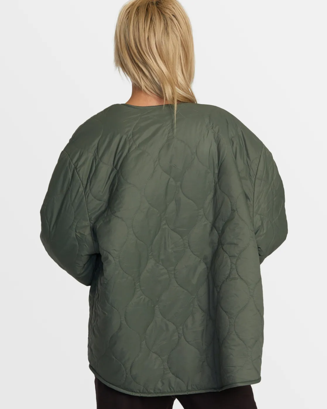 RVCA NON NEGOTIABLE REVERSIBLE JACKET Olive New