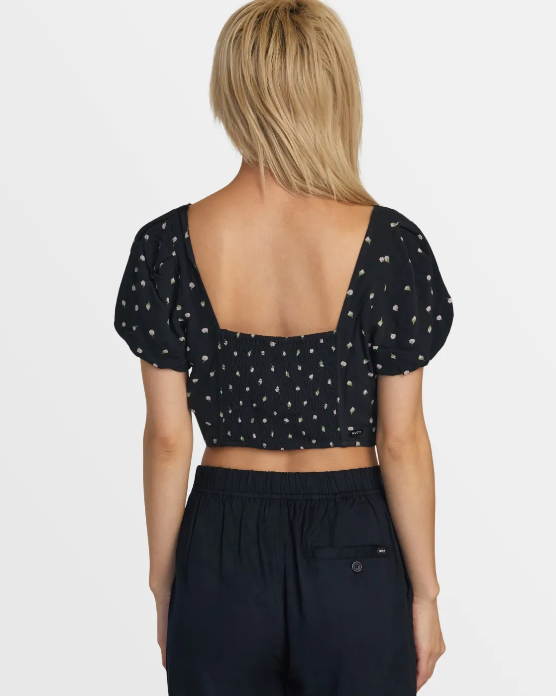 RVCA NOVA CROP TOP Peach Whip Hot