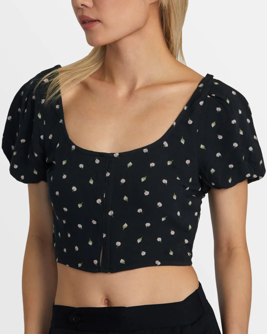 RVCA NOVA CROP TOP Peach Whip Hot